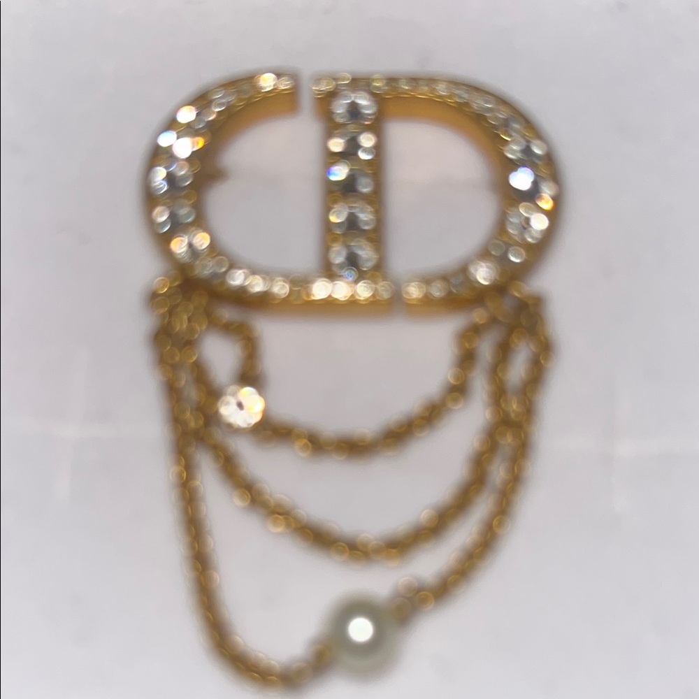Dior Brooch accessory Brass gold - Picture 5 of 6